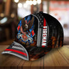 BlueJose Premium Eagle Fireman 3D Cap Personalized