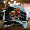 BlueJose Patriotic Eagle Hat, American Flag United States Full Printed Multicolors Personalized Cap
