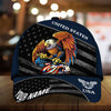 BlueJose Patriotic Eagle Hat, American Flag United States Full Printed Multicolors Personalized Cap